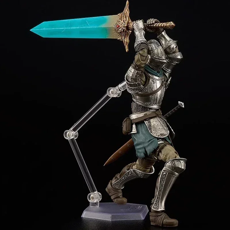 kf S70b6cd4f2ec04884b21b249e820383a5W Dark Souls 590 Knight Armor Figures Demon s Souls Action Figurine Fluted Armor Anime Model Pvc - Dark Souls Merch